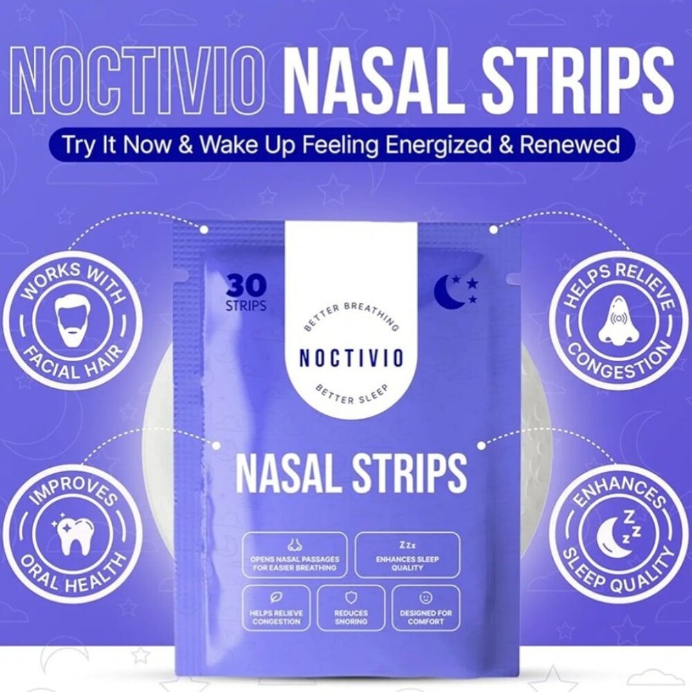 12 Pks (1 Year Supply) Brand new Nasal Strips for better sleep, less snoring.